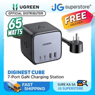 [CLEARANCE] UGREEN DigiNest Cube 65W USB C GaN Charging Station - 7-Port Desktop Charger with 6ft Ex