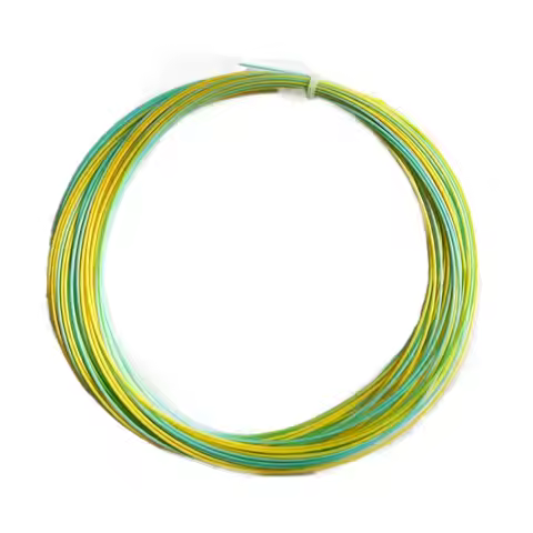 Elastic Colorful Rainbow Badminton String 0.73mm Colorful Badminton Racket Strings Assorted Color Du