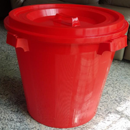 38 Gallon High-Quality Plastic Pail W Cover / Water Pail with Lid / Water Storage / Plastic Water Bu