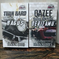 🎀READY STOCK🎀 KOMBO NOVEL TUAN BARD SUAMI PERASAN BAGUS & QAZEF YANG AKHIRI DERITAMU KARYA HANA EFRI