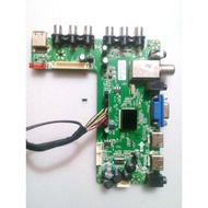 MESIN MB - MAINBOARD - POLYTRON PLD 32D710 LED TV MACHINE - 32 D 710