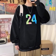7-color reflective long-sleeved t-shirt number 24