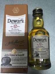 Dewar’s 12 years mini bottle