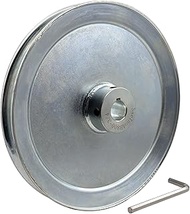 AB800-3/4 Single Groove Web Sheaves,v Belt Pulley 8" OD 3/4 inch bore,Motor Pulley Carbon Steel for 