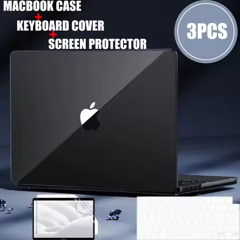 2/3pcs Case For MacBook Pro 14 inch 2025-2021 M5 M4 M3 M2 M1 A3434 A3112 A3185 A3401 A2918 A2992 A27