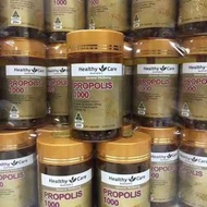 Healthy Care Propolis 蜂膠1000mg  降血糖200粒精華黑蜂膠