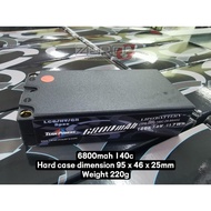 Teampowers Teampower Team Power Lipo Battery Shorty Pack 2s 7.6v HV High Voltage 6800mah 140c 5200ma