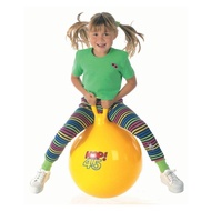 kes bouncing ball big Leather Hopping Bouncing Inflatable Hop Jumping Ball with Handle
