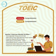 E-Sertificate TOEIC Preparation Test Online