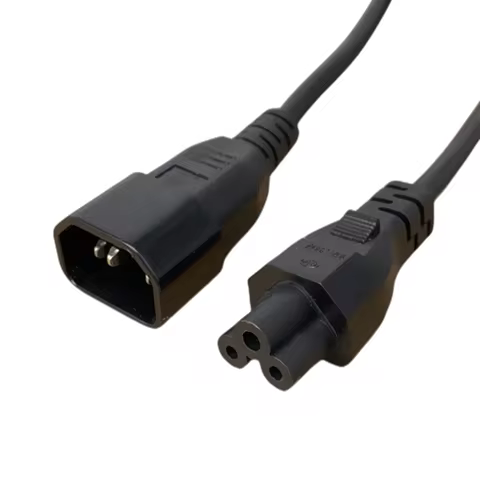 Universal Power Adapter IEC 320 C14 to C5 Adapter Converter C5 to C14 AC Power Cable 3 Pin IEC320 C1
