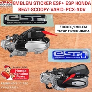 Emblem logo sticker esp esp plus honda beat Sogan genio vario 125 adv pcx 150 160