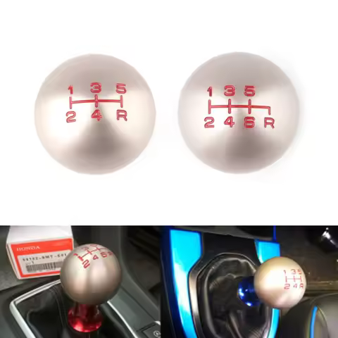 For Honda Fit Civic City FD2 FN2 EP3 TYPE R DC2 DC5 AP1 AP2 S2000 F20C Aluminum 5/6 Speed Ball Shape