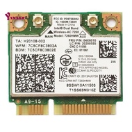 Notebook Built-in Wireless Card for  7260HMW 7260AC 867M Dual Band 5G Wireless Card BT4.0 for 04X609