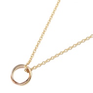 【二手】卡地亞 Trinity 迷你項鍊 B7224816，頸圍 42/43.5 厘米，K18（黃金）/ K18WG（白K金）Trinity 迷你項鍊