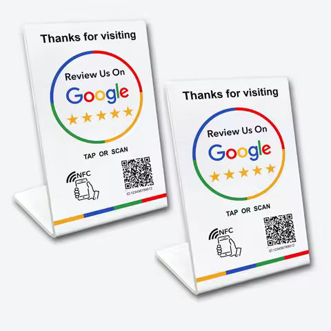 nfc google qr code stand 13.56Mhz Programmable review google nfc and qr Card NFC station table Compa