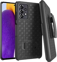 Rome Tech Holster Case with Belt Clip for Samsung Galaxy A52 4G / A52 5G [ONLY] Slim Heavy Duty Shel