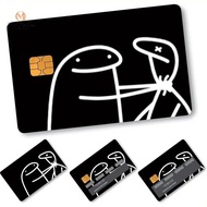 { MY Fashion }   La Linea Funny Anime Pattern Credit Card Sticker Used For EBT, Transportation, Keys