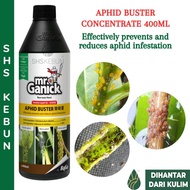 Baba Mr Ganick 400ml Aphid Buster Concentrate Organic Pesticide Racun Serangga Perosak Racun Organik Kutu Afid SHS Kebun