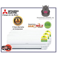 Mitsubishi Starmex System 3 Inverter Aircon (Eco R32) [MXY3H28VG / MSXY-FP10VG x 3] FREE Installation