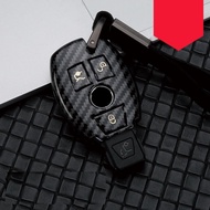Carbon fiber ABS For Mercedes Benz C300 CL550 E350 GLK350 AMG W204 212 Remote Fob Protector Cover Keychain Accessories