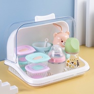 【SG】Anti Dust Baby Milk Bottle Baby Items Storage Feeding Bottle Pacifiers Durable Storage