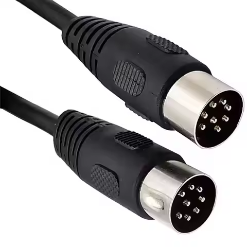 1m 1.5m 3m Roland Cable PG MPG Programmers MKS JX GR Synths RRC FC-100 GP-8 16 GM-70 DIN 6Pin Male t