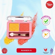 VIVA eyeshadow duo | eyeshadow viva 2 warna - eyeshadow viva palette