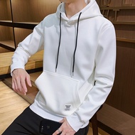 Hoodie Plain Hoodies Men & Women Sweatshirt Couplewear Korean Fashion Thin Loose Hoodie Outwear M-4X