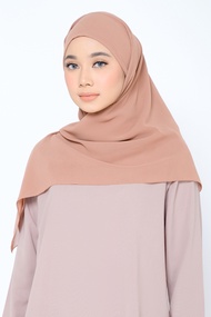 ZM Zaskia Mecca - Azel Hijab Instan Segi Empat - Kerudung Melayu