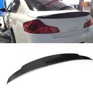 Rear Spoiler Wing For Infiniti G37 Sedan 4 Door 2009-2013 G35 G37 G25 Q40 Carbon Fiber Tailgate Trun