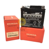 แบตเตอรี่ Honda แท้ FTZ6V ใช้กับรถรุ่น Click125i -150i PCX CBR-150 Aerox155