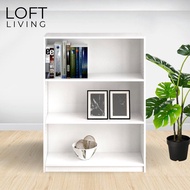 Loft Living HADI 3 tier bookcase/ rak buku/ rak buku kayu/ book shelf/storage cube/Home Furniture/Rak Murah