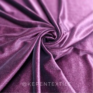Plain Stretch Velvet (Velvet Stretch Fabric) Velvet Fabric