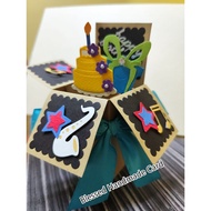 Handmade Card - 3D card /Happy Birthday card (3D card)
