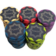🔥Malaysia Ready Stock🔥Ceramic Texas Poker Chips Professional Casino  Poker Chip