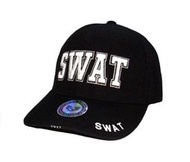 美國 US 特種警察部隊 SWAT 紀念小帽 黑色
