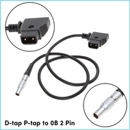 RUN D tap to 0B 2Pin Power Cable for Teradek Bond Transvideo SmallHD 703 Monitors