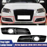 Left Right Front Bumper Fog Light Cover For Audi A3 2010 2011 2012 2013 Car Accessories Fog Lamp She