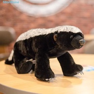 ANTIONE Badger Mongoose Plush, Lifelike Stuffed Doll Badger Honey Toy, Adorable Wild Animal Room Dec