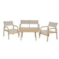 ชุดโซฟาสนาม 4 ที่นั่ง SPRING PIXXIE สีส้มอิฐ/เบจ (1291405)