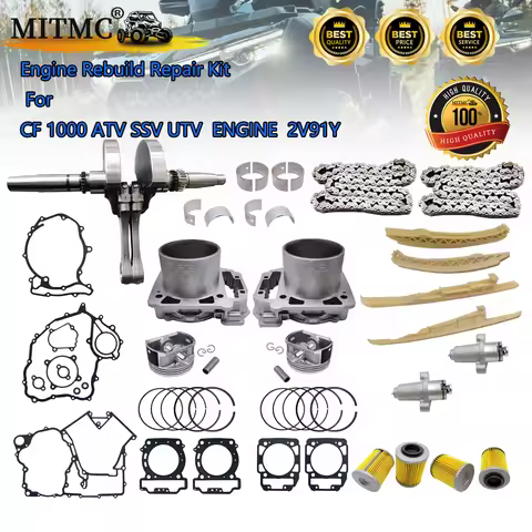 Rebuilt Motor Engine Rebuild Repair Kit For CF CF1000 ATV UTV SSV ENGINE 2V91Y 0JYA-041000 0JY0-0231