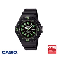 CASIO นาฬิกาข้อมือ CASIO รุ่น MRW-200H-3BVDF วัสดุเรซิ่น สีเขียว