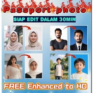 passport photo, gambar passport, photo edit, gambar edit, Foto passport