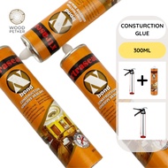 【Ready Stock】Xbond Construction Adhesive Sealant glue gun/construction glue/xbond glue/MDF board/Ply