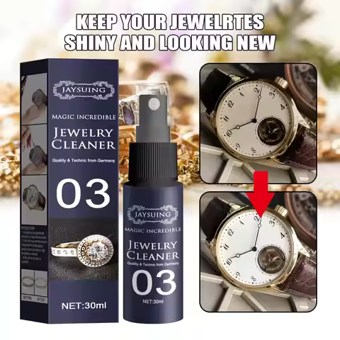 30ml Jewelry Cleaner Solution Set Diamond Silver Gold Cleaning Jewellery Jewelry Watch Liquid Cleani