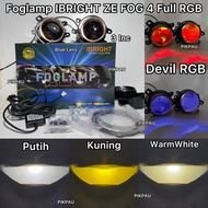 IBRIGHT Lampu Utama Biled FOGLAMP 3 INC ZE FOG 4