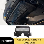 Oil Cooler Skid Plate For BMW G80 G82 M3 M4 G87 M2 2021-2024 S58 Engine powered G Series Aluminum Bl