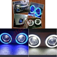 Fog lamp engel eyes ring 89 Led 2 warna mobil All new Innova 2015 kbwh