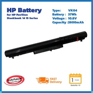HP แบตเตอรี่โน๊ตบุ๊ก Battery Notebook HP Pavilion Sleekbook 14 15 15-b001TX 15-b115tx 14-b142tu 14-b