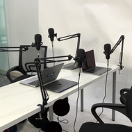 Paket Recording Podcast ASHLEY 4 orang Mixer 6 channel Premium + Mic